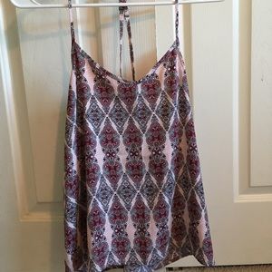 Printed Hollister tank top